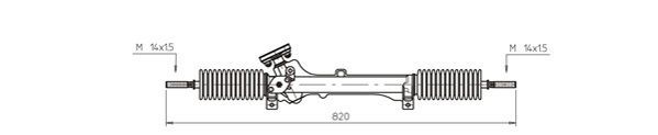 GENERAL RICAMBI Рулевой механизм CI4015